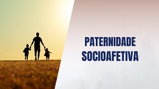 Paternidade socioafetiva [upl. by Ammeg]