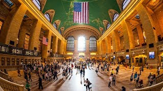 Walking Tour of Grand Central Terminal — New York City 【4K】🇺🇸 [upl. by Giustina]