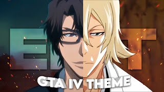 Aizen x Urahara  GTA IV Theme Edit [upl. by Atener]